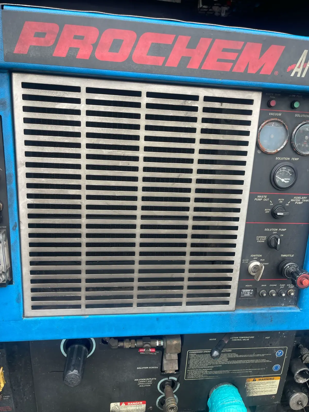 Prochem truck-mounted cleaning equipment used by Steamly Pro